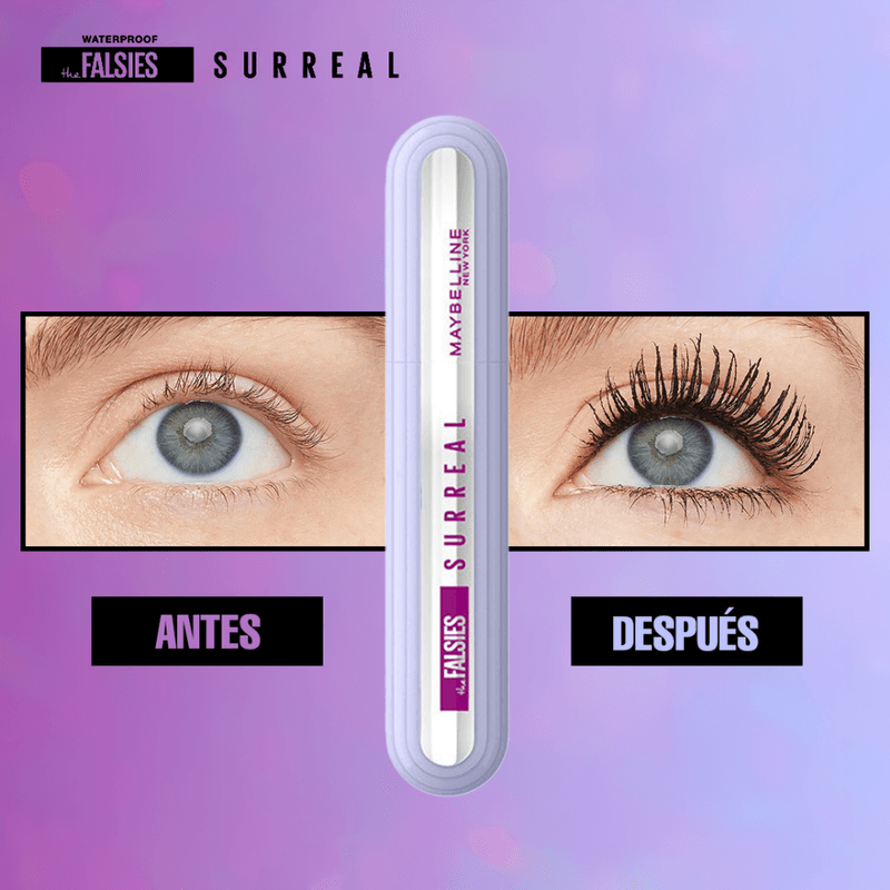 Pestañina The Falsies Surreal Extensions A Prueba De Agua Maybelline