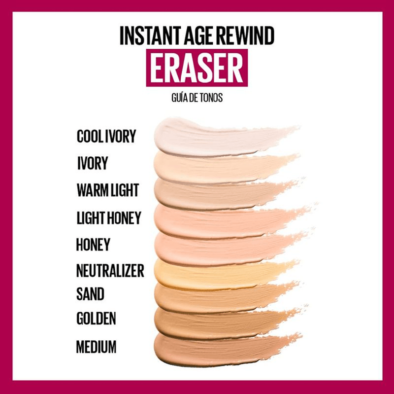 Corrector Eraser Instant Age Rewin Maybelline 6Ml