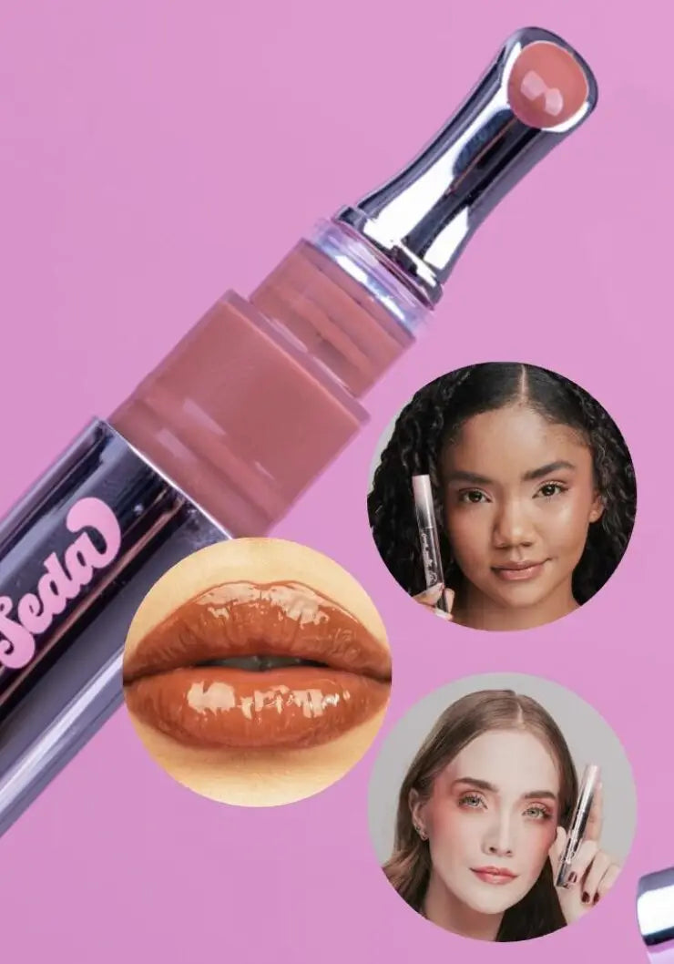 Lip Gloss Bloomshell Labios De Seda Nude