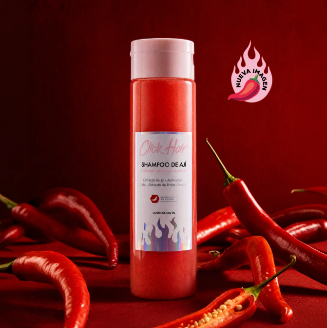 Shampoo De Aji 300Ml Click Hair