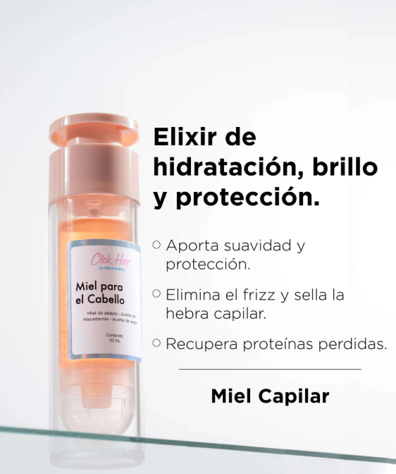 Miel Capilar Con Argan 50Ml Click Hair