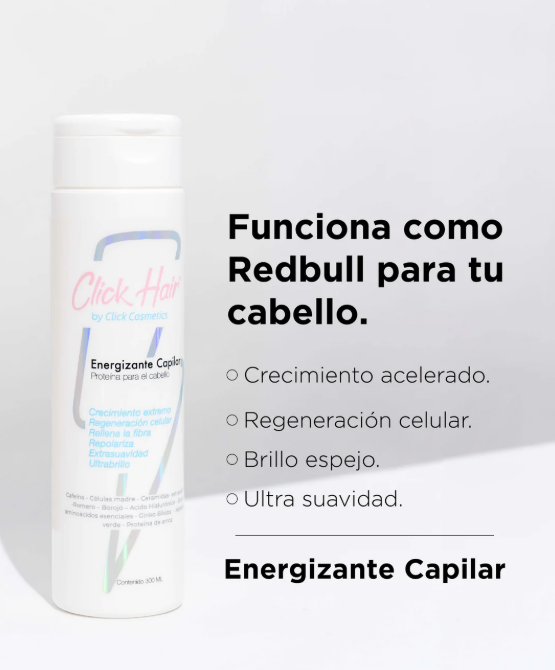 Energizante Capilar 300Ml Click Hair