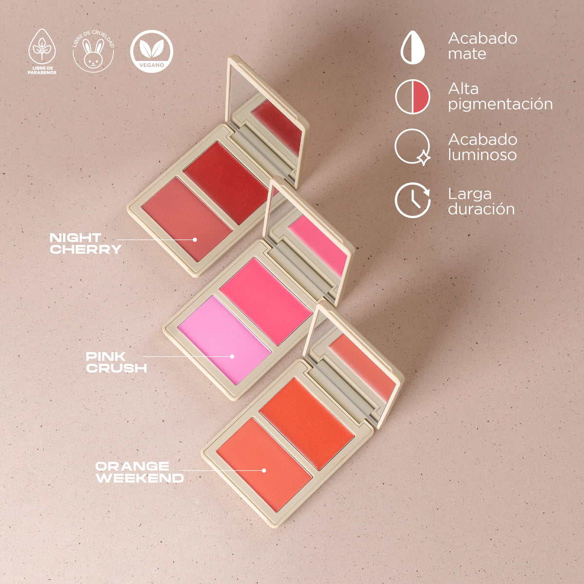 Allure Duo De Rubor En Crema Y Compacto Atenea