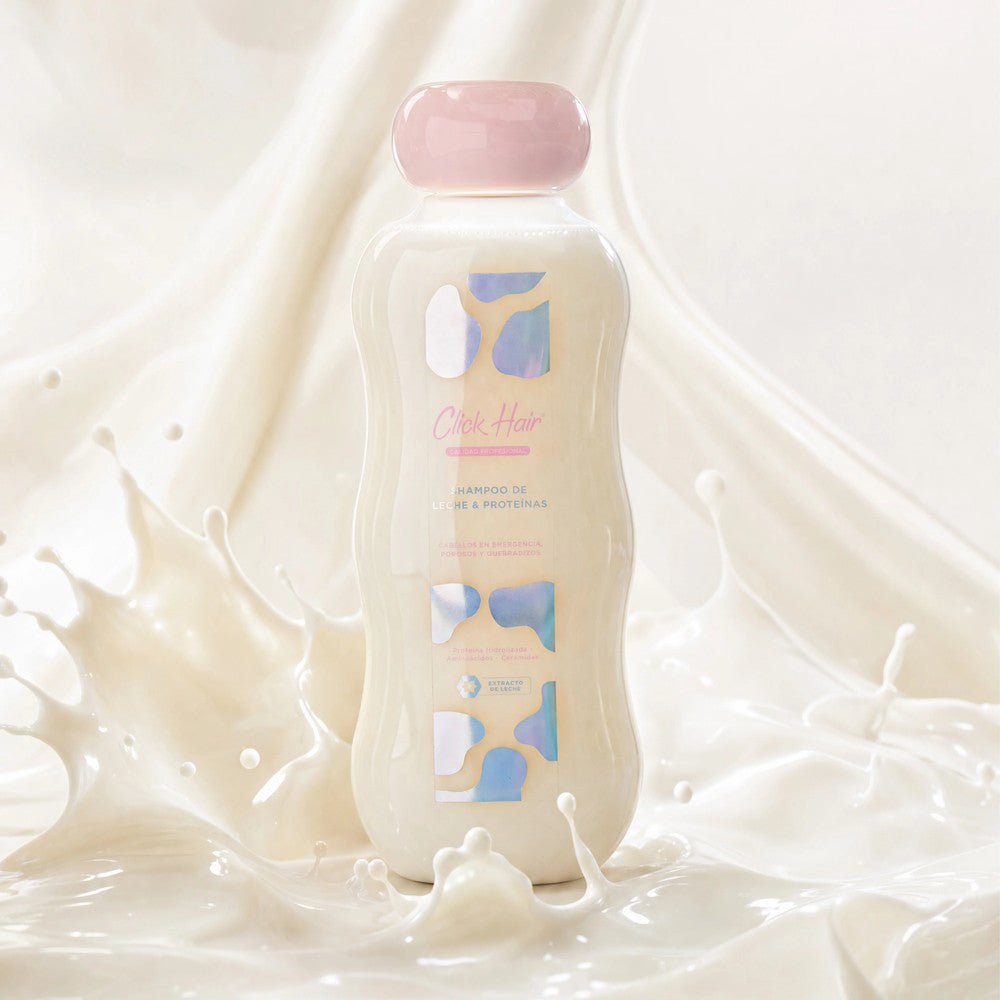 Shampoo Leche y Proteinas Click Hair 300ml