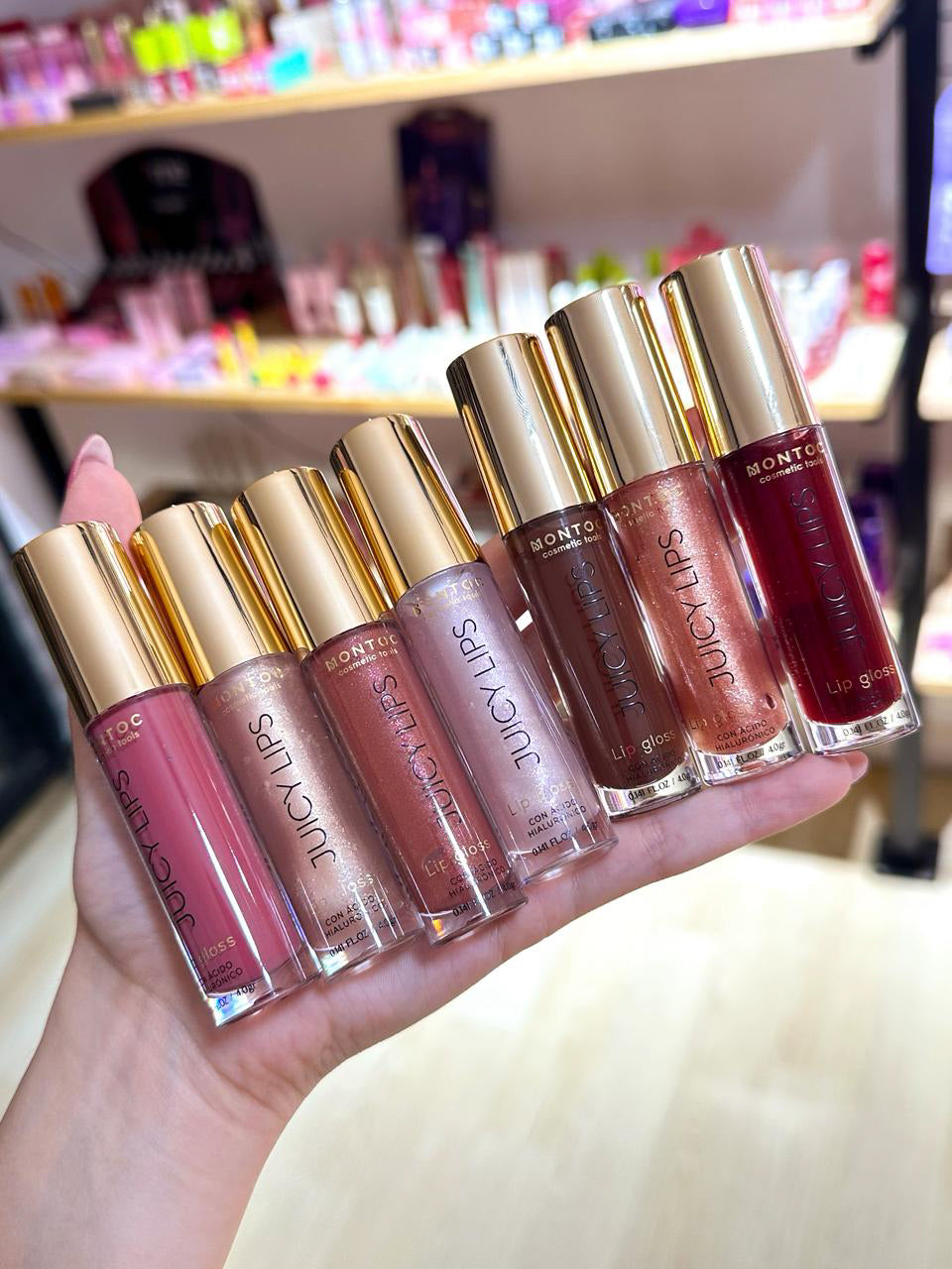 Juicy Lips Montoc Brillo Labial Con Acido Hialuronico