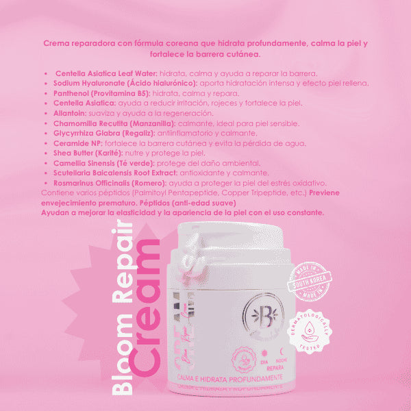 Crema Reparadora Bloom Repair Cream Bloomshell 50ML