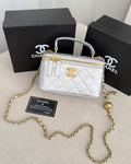 BOLSO CHANEL PLATEADO