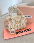 BOLSO  MIU MIU BLANCO