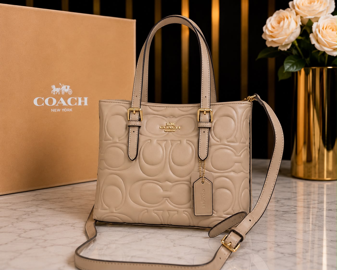 PLAYERA COACH CAFÉ