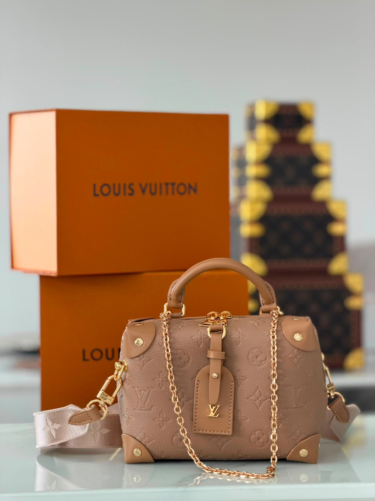 BOLSO LV CAMEL