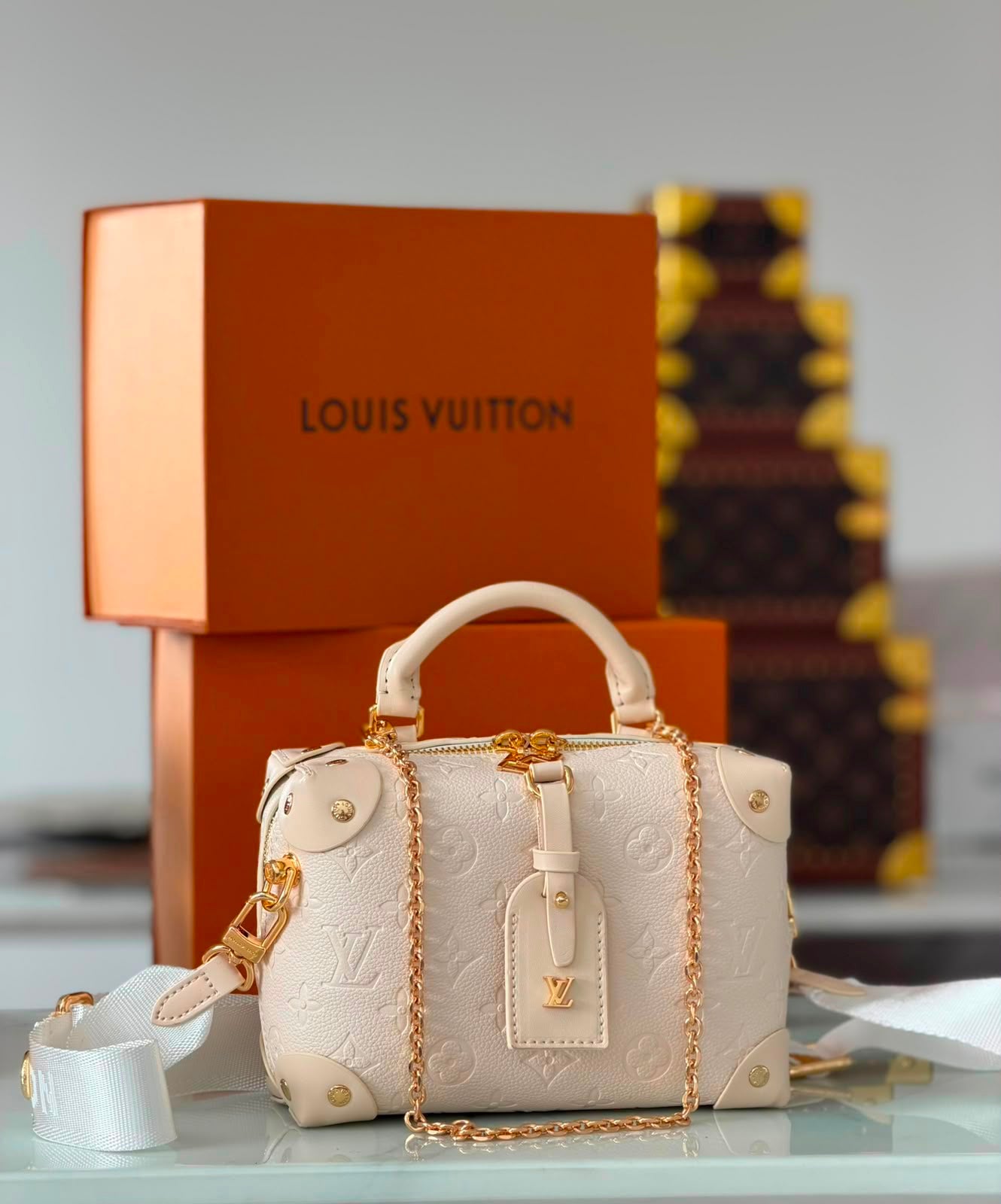 BOLSO LV BLANCO
