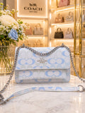 BOLSO COACH AZUL