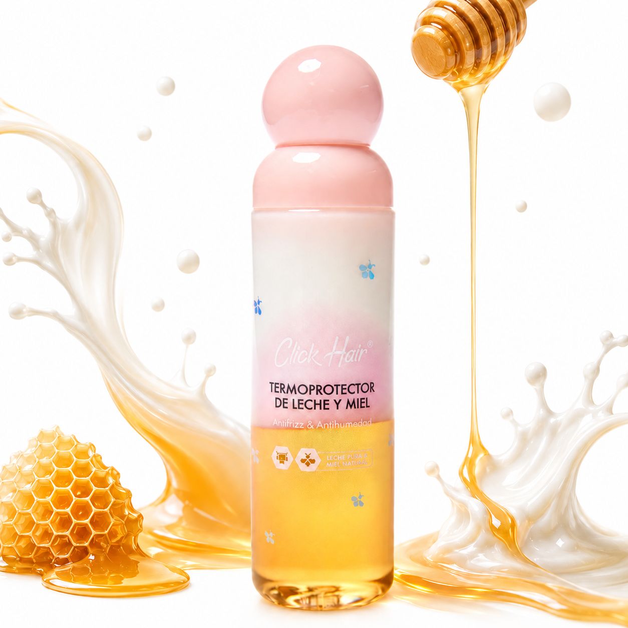 Termoprotector Bifásico Leche Y Miel Click Hair 150ML
