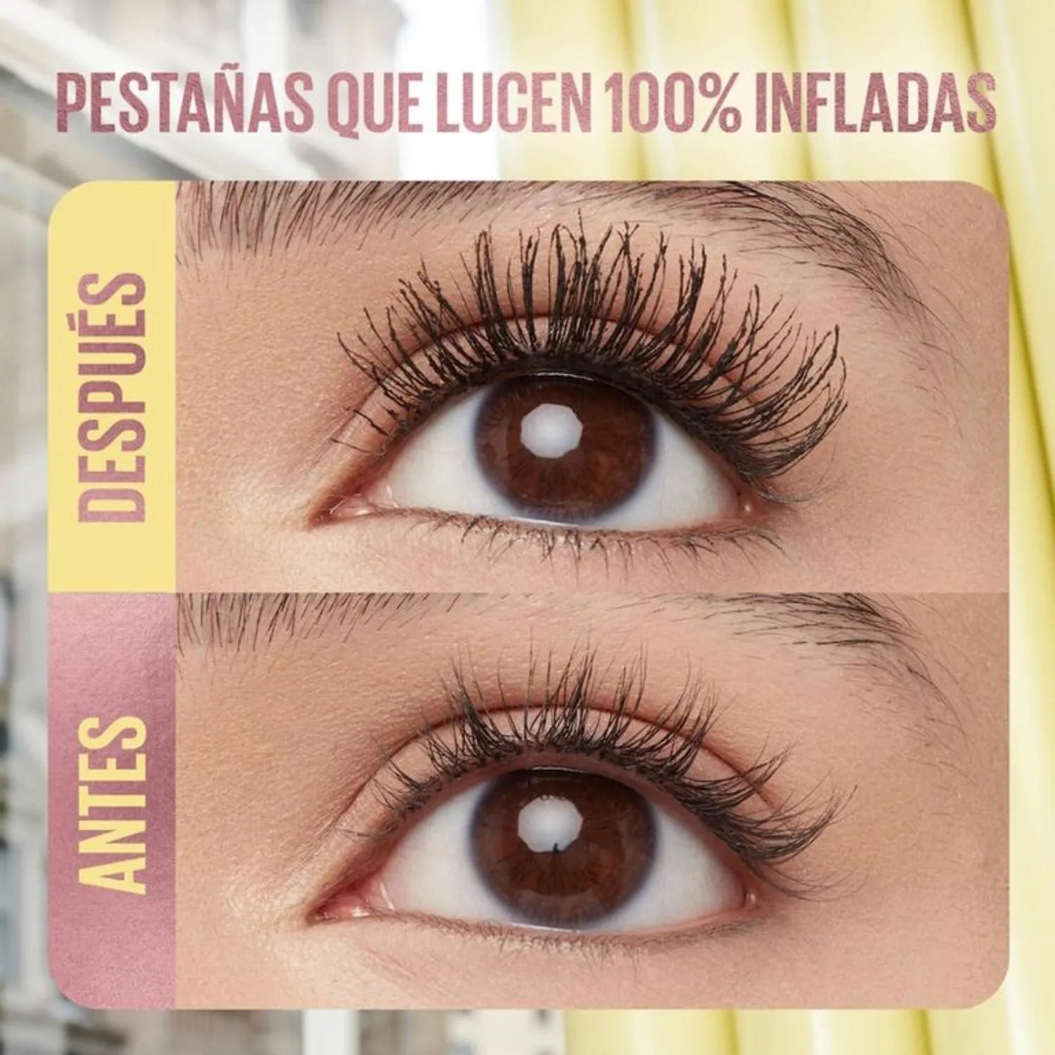 Pestañina Colossal Bubble Waterproof Very Black Maybelline